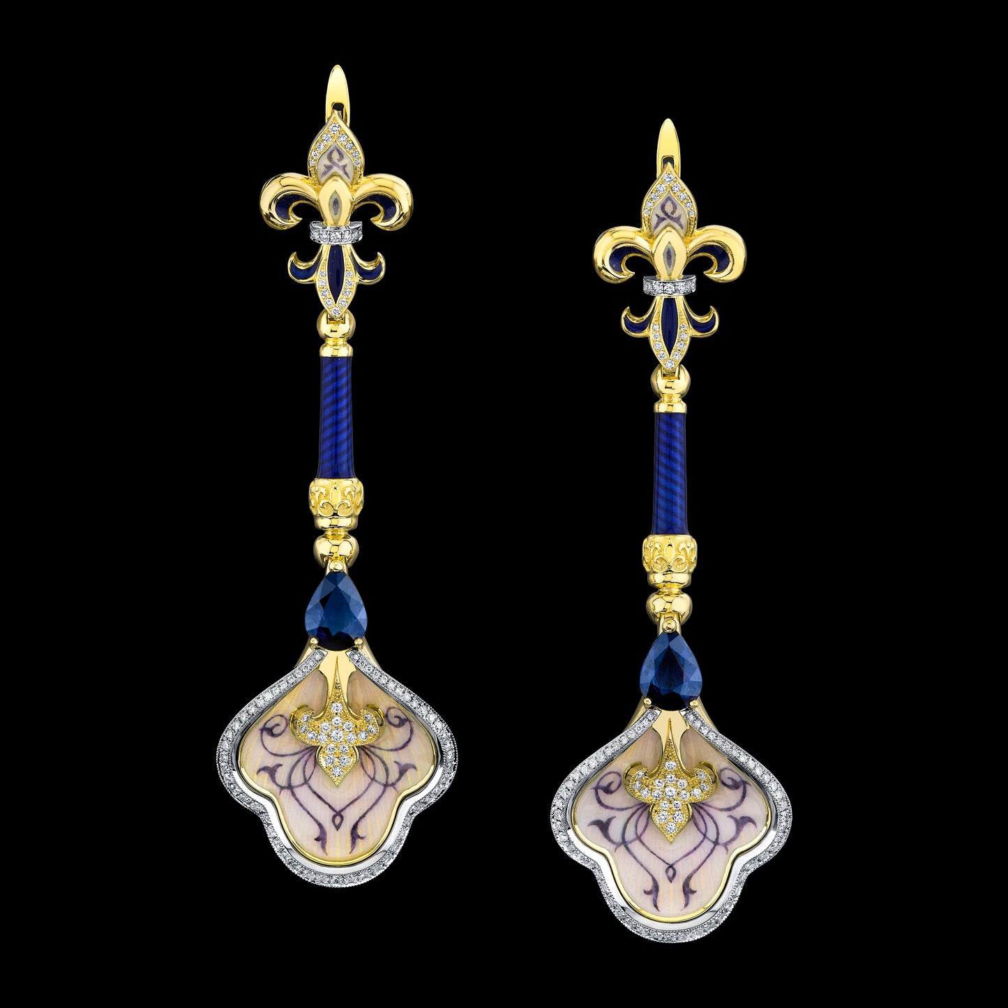 Fleur de Lis Earrings