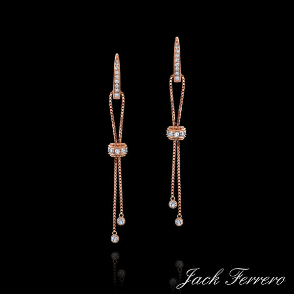 Diamond Hoop Earrings