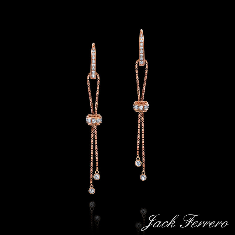 Diamond Hoop Earrings