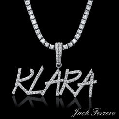 Diamond Name Necklace