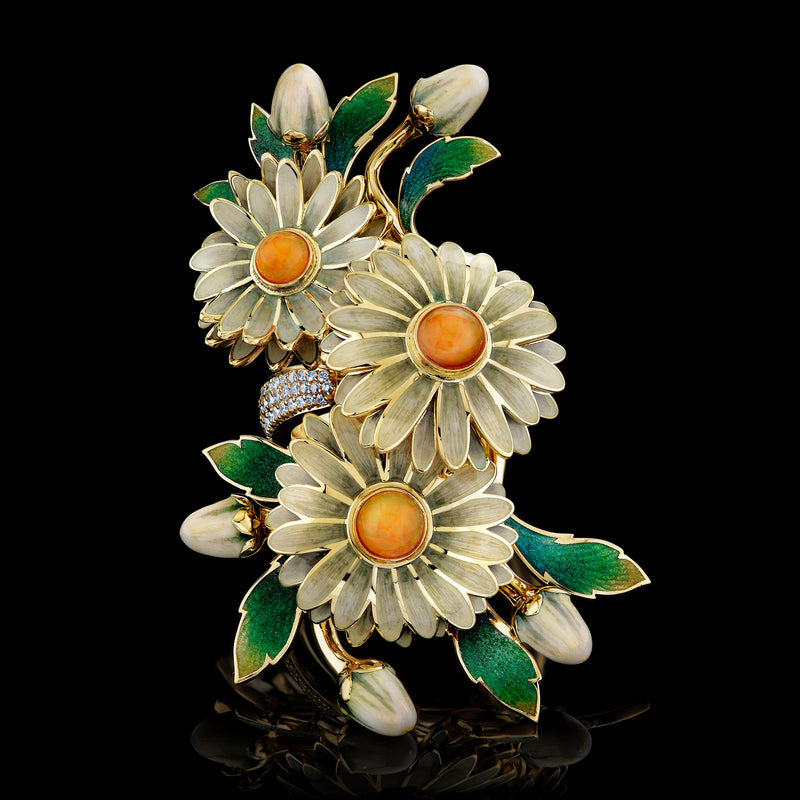 Daisy Bloom Opal Ring