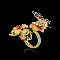 Butterfly Bloom Ring