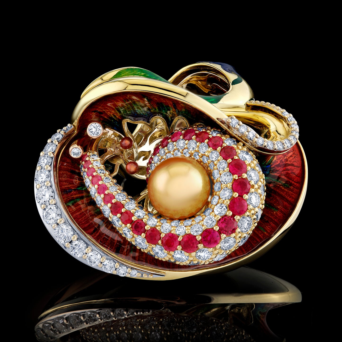 Golden Flare Ring