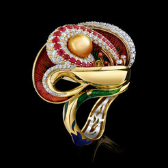 Golden Flare Ring