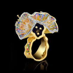 Stellar Bloom Ring
