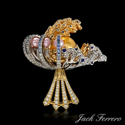 Ocean Crown Ring