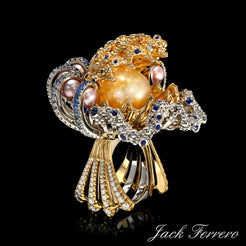 Ocean Crown Ring